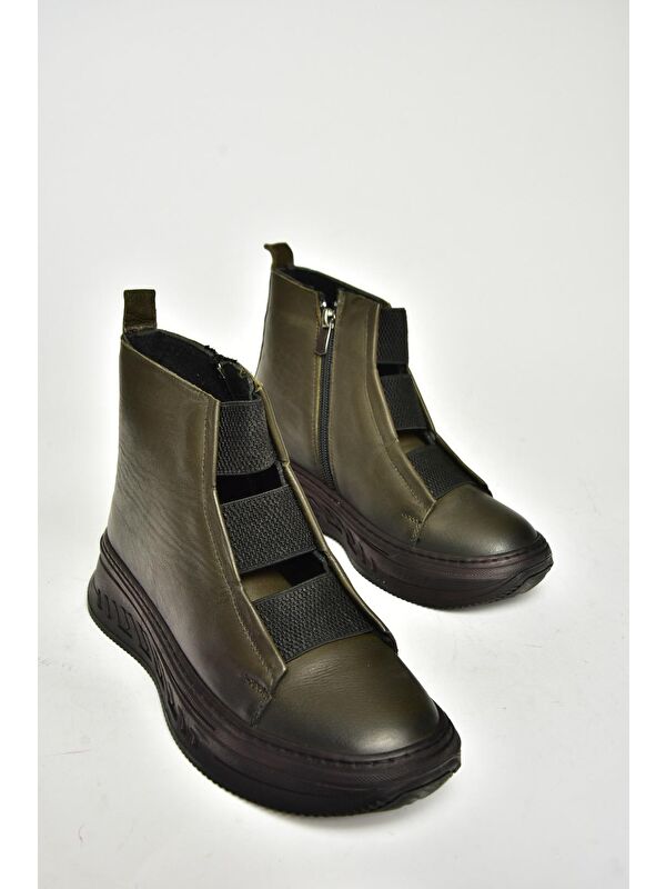 T5551301 Haki Kadın Bot - Görsel 6