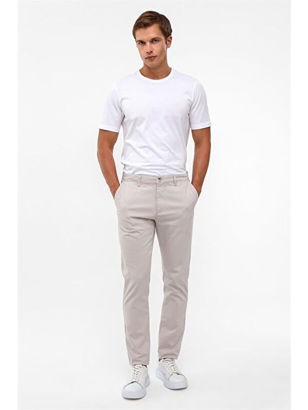 Süvari Taş Slim Armürlü Pantolon