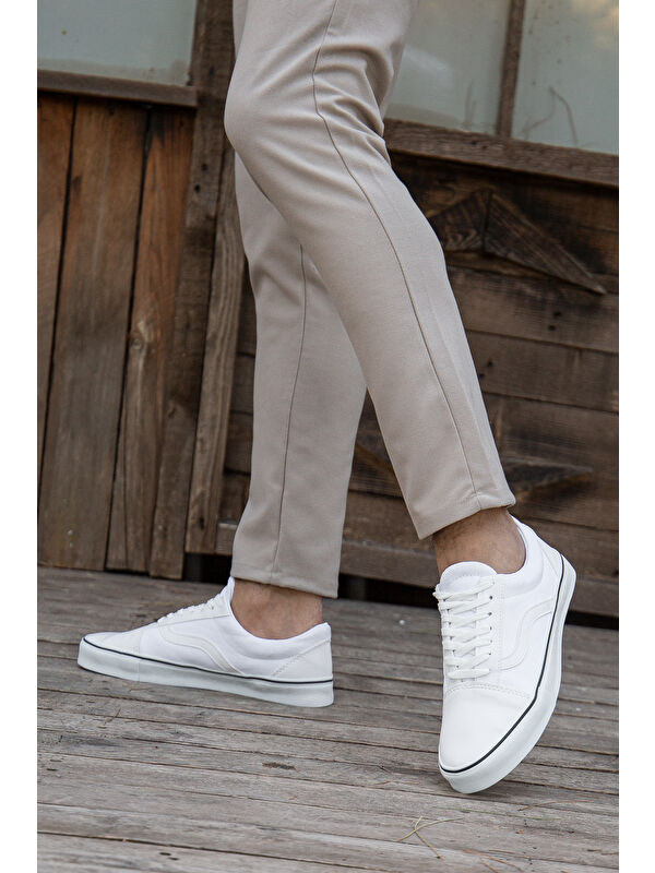 Wanso Günlük Ortopedik Erkek Sneaker Spor Ayakkabı - Görsel 3