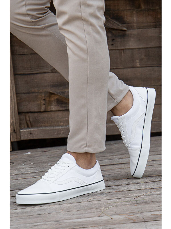 Wanso Günlük Ortopedik Erkek Sneaker Spor Ayakkabı - Görsel 4