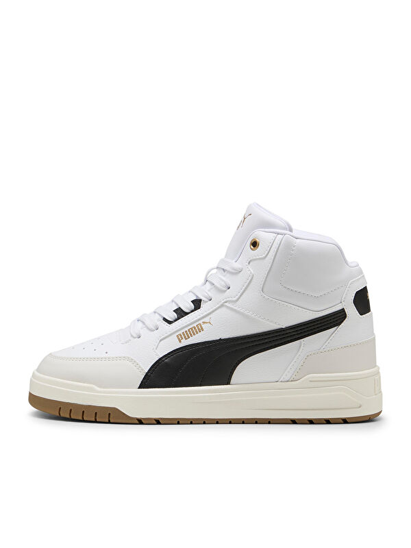 Puma Shuffle Downtown Mid Beyaz Sneaker