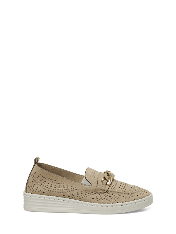Polaris 166781.Z5FX Bej Kadın Loafer