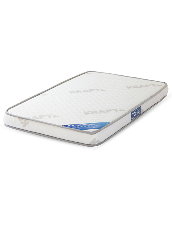 Kraft Comfort Oyun Parkı Yatağı Sünger10 cm 70x120 cm Beyaz