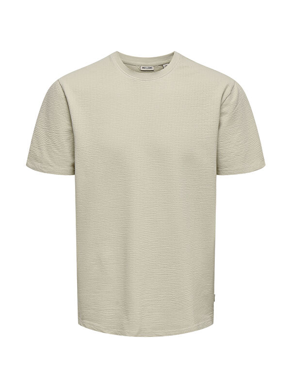 Only&Sons Onskian Pamuklu Regular Fit Bisiklet Yaka Tişört 22028692