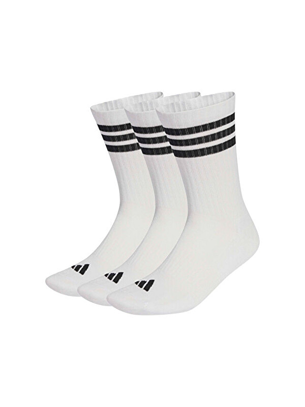 Adidas 3S Ess C Crw 3P Çorap (3 Çift) JZ0532 Beyaz