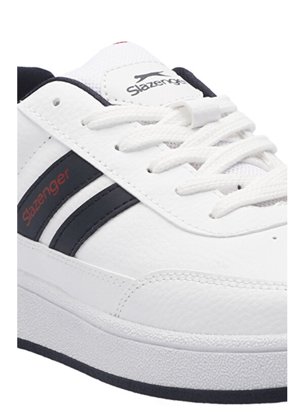 MONET IN Kadın Sneaker Ayakkabı Beyaz / Lacivert / Kırmızı - Görsel 5