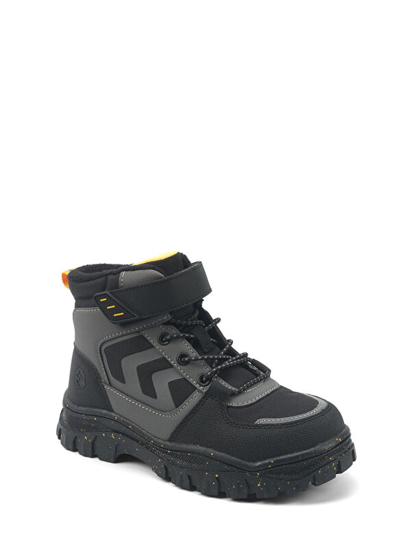 PLANE 5PR Siyah Erkek Çocuk Outdoor Bot - Görsel 3