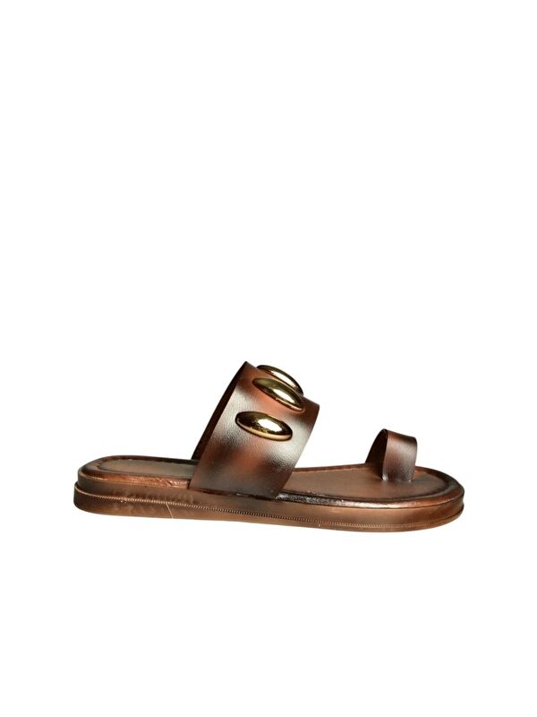 Kahverengi Kadın Sandalet U390972403 - Görsel 7