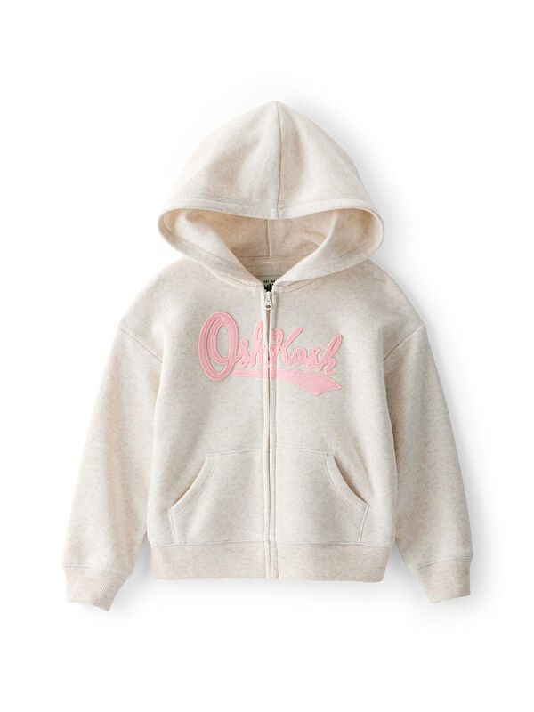 Oshkosh Kız Çocuk Krem Sweatshirt