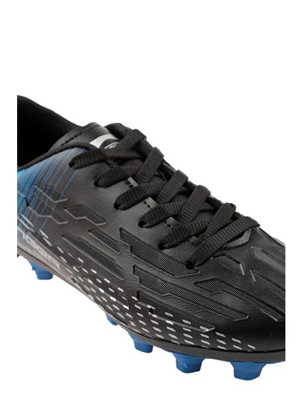 SCORE I KRP Futbol Erkek Çocuk Krampon Ayakkabı Siyah / Saks Mavi - Görsel 5