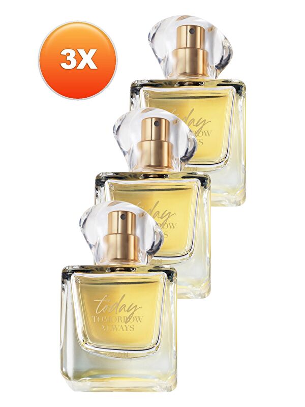 AVON TTA Today Kadın Parfüm Edp 100 Ml. Üçlü Set
