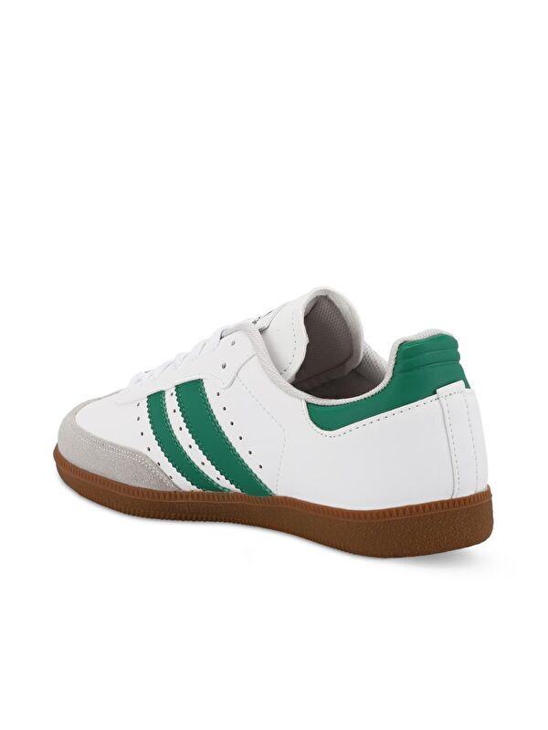 PING Erkek Sneaker Ayakkabı Beyaz / Yeşil - Görsel 4