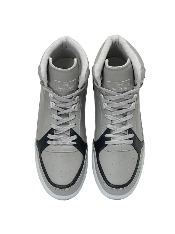 BEST HI 3FX Gri Erkek High Sneaker - Görsel 5