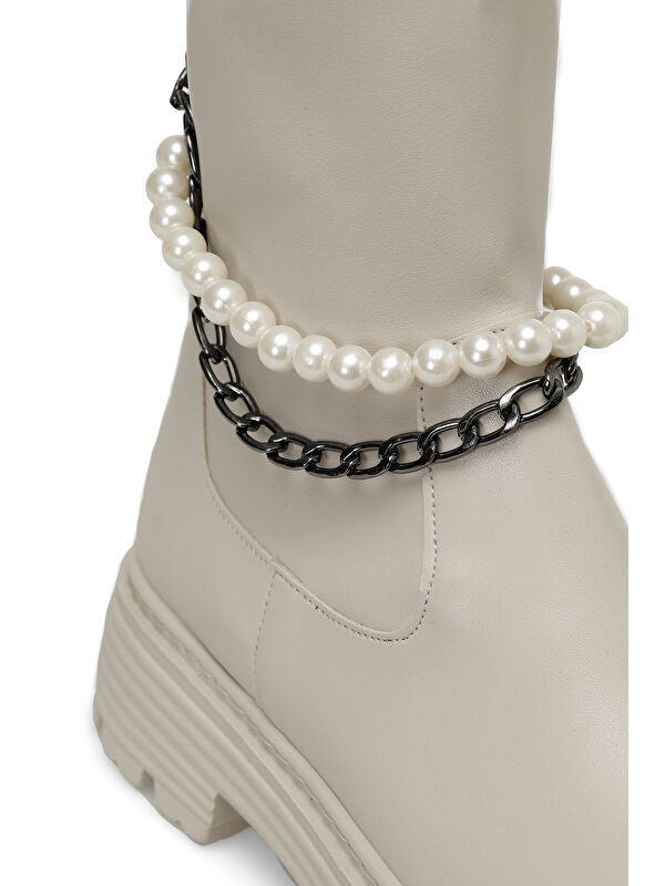 BRIYA 3PR Bej Kadın Bot - Görsel 8