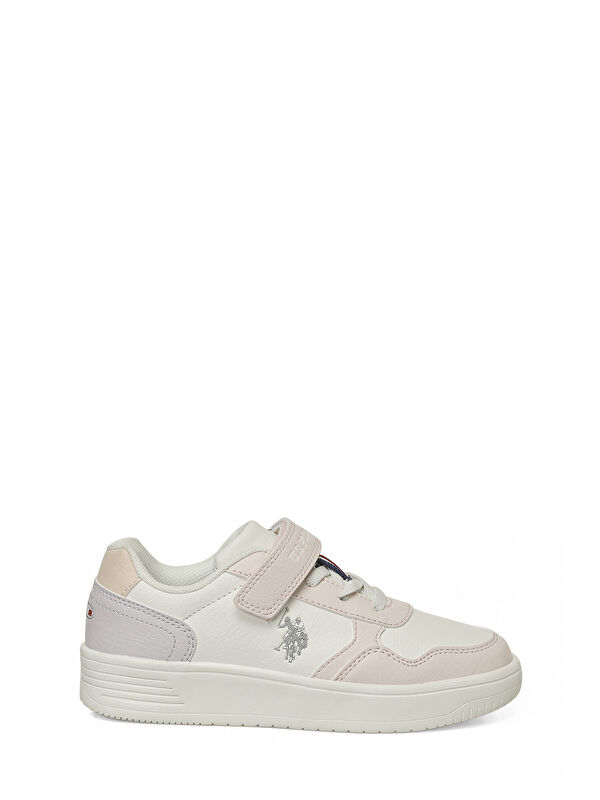 U.S. POLO ASSN. COSTER JR 6FX Beyaz Kız Çocuk Sneaker