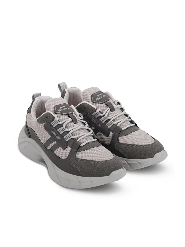 MAKEDA IN Erkek Sneaker Ayakkabı Gri - Görsel 3