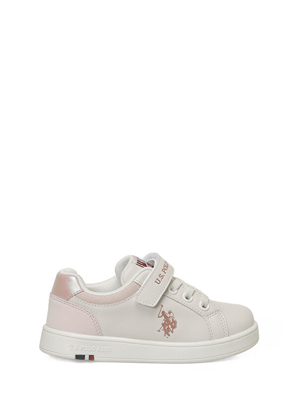 U.S. POLO ASSN. GUS JR 6FX Bej Kız Çocuk Sneaker