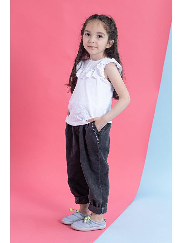 Hoppuff Casual Dinamik Gri Barefoot Çocuk Ayakkabı - Görsel 6