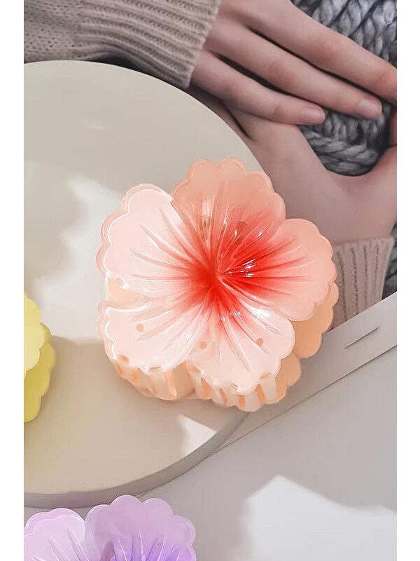 New Obsessions Tropik Hibiskus Çilek Mandal Toka