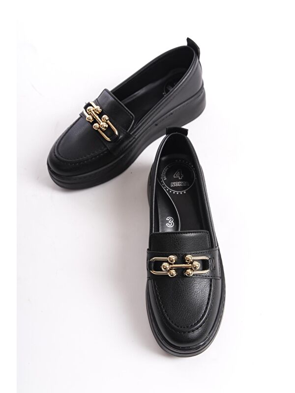 D602 Günlük Ortopedik Kadın Loafer Ayakkabı - Görsel 3