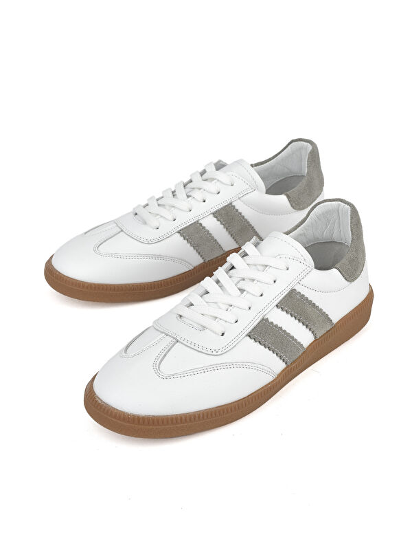 Kadın Hakiki Deri Sneaker 1511035Z6403 Beyaz - Görsel 6