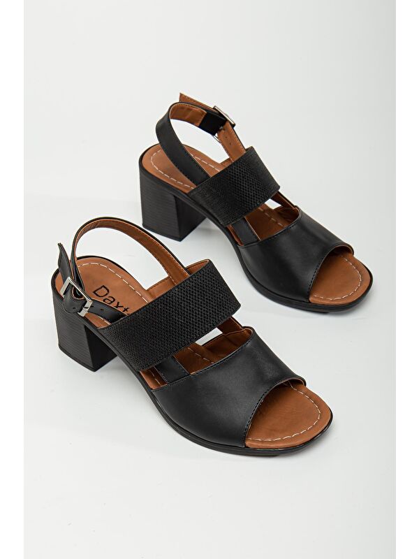 D1735 Kadın Klasik Topuklu Ayakkabı - Görsel 5