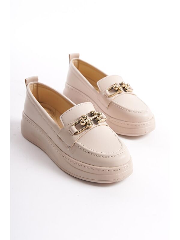 D602 Günlük Ortopedik Kadın Loafer Ayakkabı - Görsel 3
