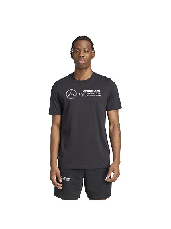 Adidas Mer Dna Gf M Erkek Siyah Yuvarlak Yaka Spor Tişört