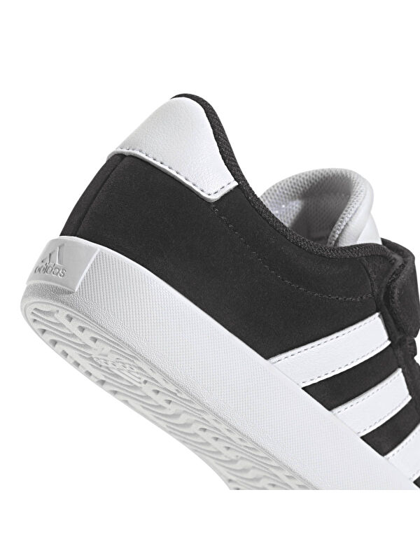 Vl Court 3.0 El C Çocuk Siyah Sneaker - Görsel 5