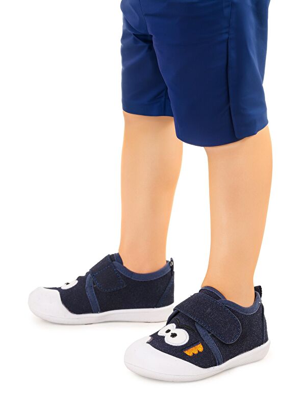 Cookie Cırtlı Erkek Bebek İlk Adım Panduf Ayakkabı - Görsel 3