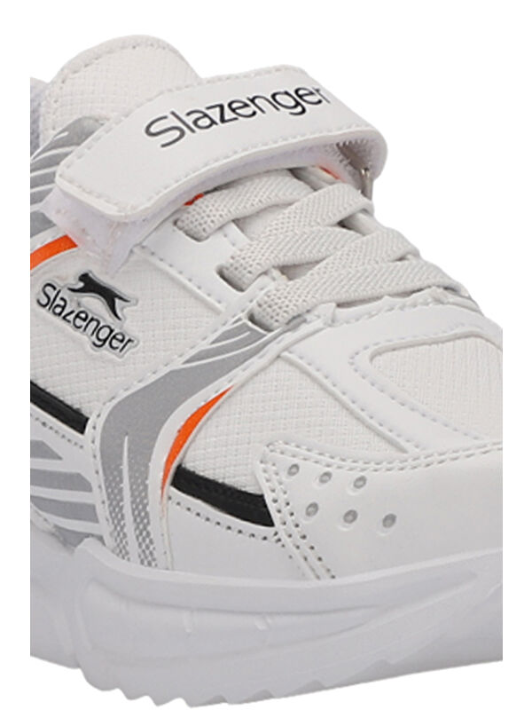 KENDALL Unisex Çocuk Cırt Cırtlı Beyaz / Turuncu Günlük Spor Ayakkabısı - Görsel 5