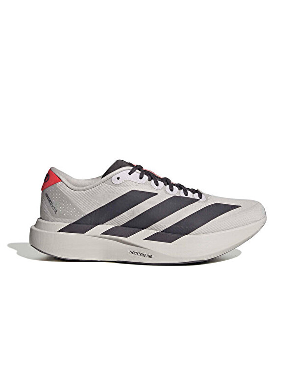 Adidas Adizero Evo Sl Wove Erkek Koşu Ayakkabısı KJ3670 Gri