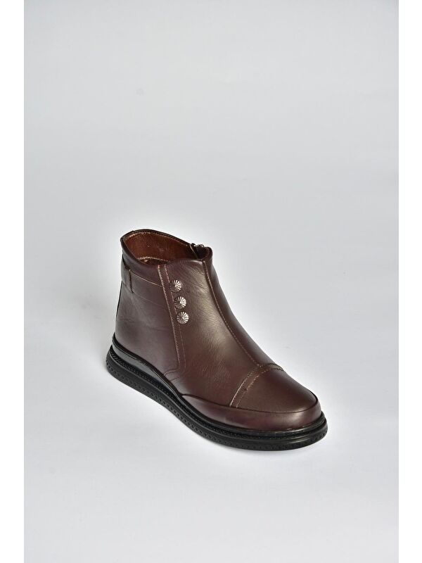 Kahverengi Kadın Bot V555070403 - Görsel 5