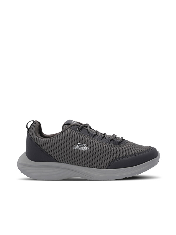SLAZENGER EQUINOX I Büyük Beden Erkek Koyu Gri Koşu & Yürüyüş Spor Ayakkabısı