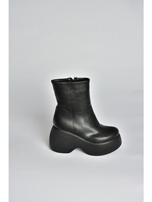 Siyah Kadın Bot V965305009 - Görsel 7