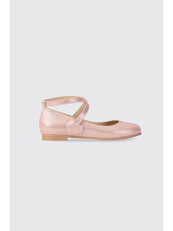 Panço Kız Çocuk Pembe Babet
