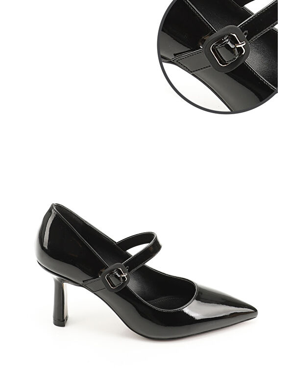 Gonderi(r) Bej Gonderi(r) Sivri Burun Kadın Kadeh Ökçe Ayakkabı