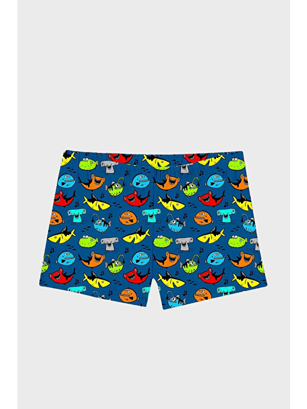 Slipstop Aquatic Baskılı UPF 50+ Korumalı Mayo Short SR2531000002
