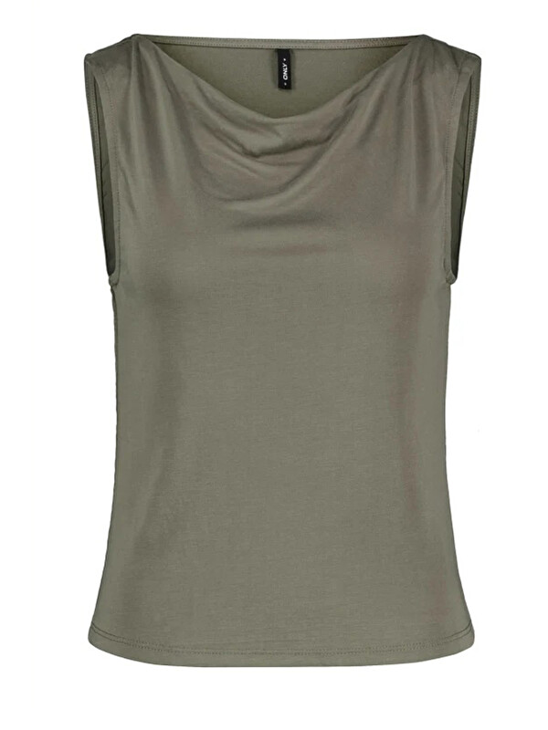 Only Onlhannah Regular Fit Degaje Yaka Kadın Atlet 15375269