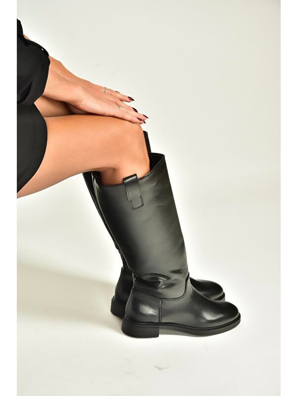 Siyah Kadın Çizme V973540209 - Görsel 3