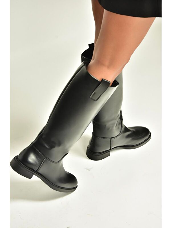 Siyah Kadın Çizme V973540209 - Görsel 5