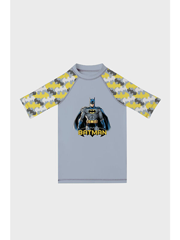 Slipstop Dark Bat Desenli Kolay Kuruyan Uv Korumalı T Shirt ST2332010020