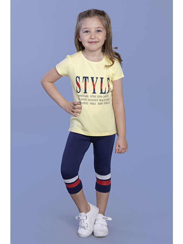 Toontoykids Kız Çocuk Taytlı Takım