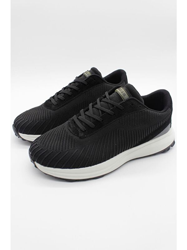 Siyah Bağcıklı Casual Ayakkabı 1033245153 - Görsel 3