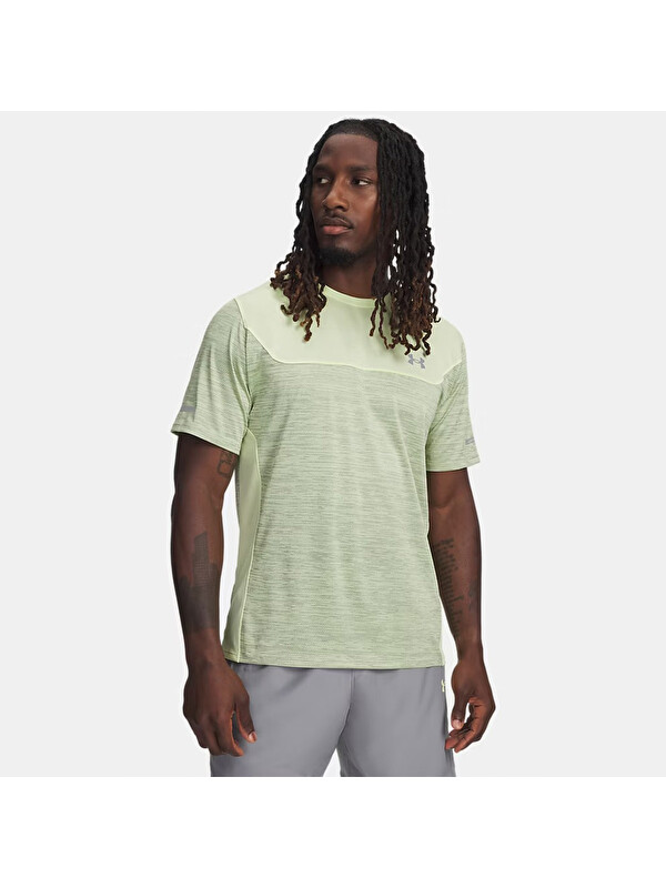 Under Armour Tech Utility Erkek Yeşil Tişört