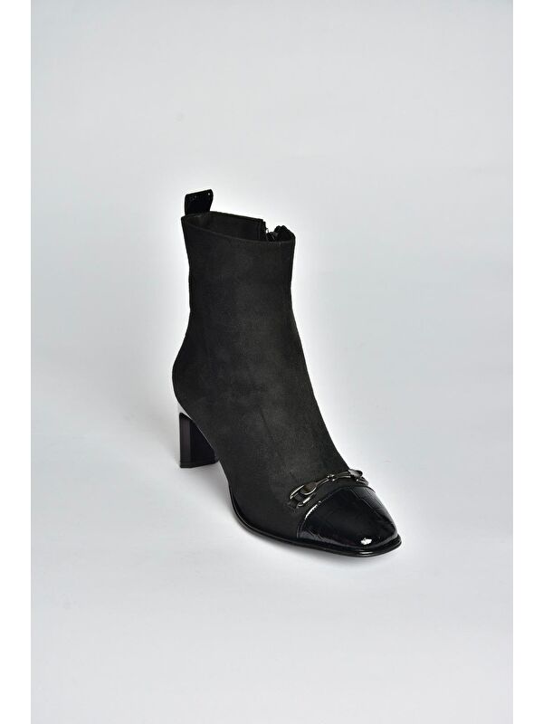 Siyah Kadın Bot V820284602 - Görsel 3