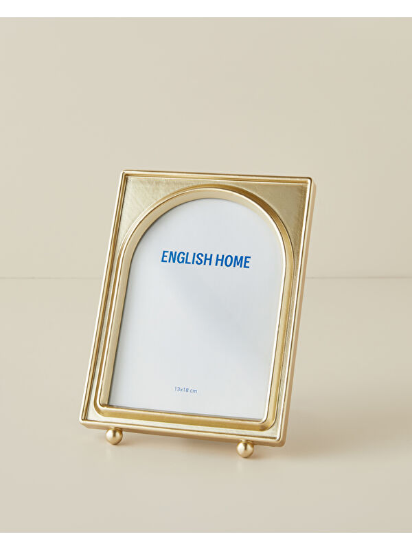 English Home Levina Mdf Çerçeve 13x18 cm Kahve – Gold