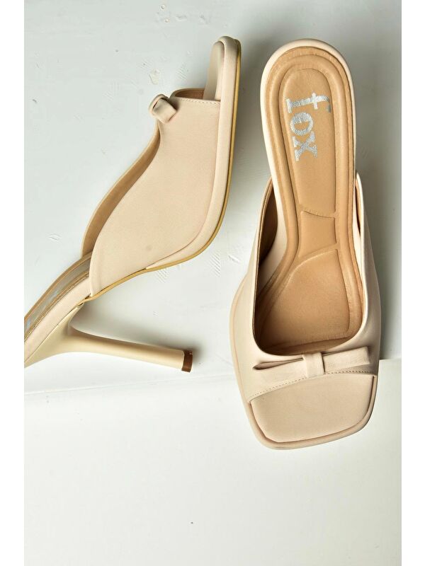 Ten Kadın Topuklu Ayakkabı U997451204 - Görsel 4