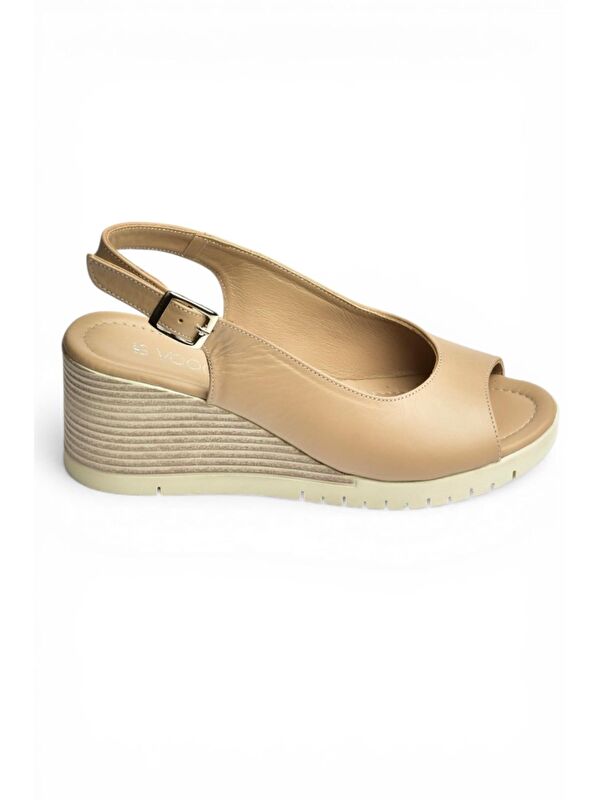 Fox Shoes Bej Kadın Sandalet Y555344003