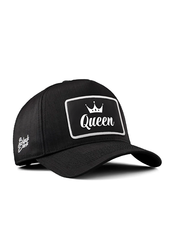 BlackBörk Cordura Queen Logolu Siyah Beyzbol Şapka